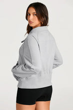 Load image into Gallery viewer, Half Zip Long Sleeve Sweatshirt