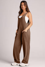 Load image into Gallery viewer, Wide Strap Jumpsuit with Pockets