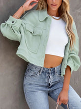 Load image into Gallery viewer, Button Up Long Sleeve Jacket