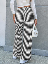 Load image into Gallery viewer, Lovelet Striped Wide Leg Pants