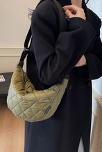 Load image into Gallery viewer, Quilted Adjustable Strap Crossbody Bag