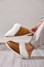 Load image into Gallery viewer, Faux Fur Round Toe Slippers