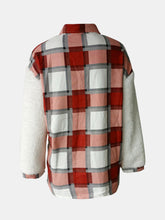 Load image into Gallery viewer, Fuzzy Button Up Long Sleeve Jacket