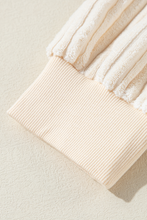 Load image into Gallery viewer, Slit Color Block Long Sleeve Sweatshirt