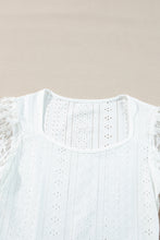 Load image into Gallery viewer, Eyelet Lace Long Sleeve Bodysuit