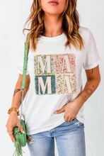 Load image into Gallery viewer, MAMA Round Neck Short Sleeve T-Shirt