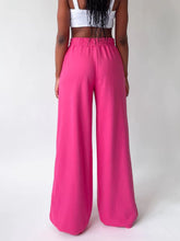 Load image into Gallery viewer, Elastic Waist Wide Leg Pants