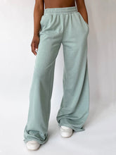 Load image into Gallery viewer, Elastic Waist Wide Leg Pants