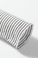 Load image into Gallery viewer, Open Front Long Sleeve Striped Cardigan with Pockets