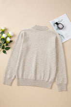 Load image into Gallery viewer, Mock Neck Long Sleeve Sweater