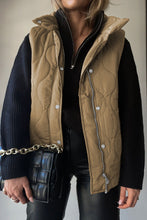 Load image into Gallery viewer, Collared Neck Vest with Pockets