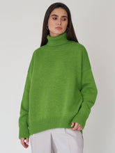 Load image into Gallery viewer, Turtleneck Long Sleeve Sweater