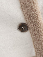 Load image into Gallery viewer, Fuzzy Collared Neck Long Sleeve Jacket