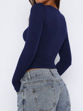 Load image into Gallery viewer, Devine Star Round Neck Long Sleeve T-Shirt