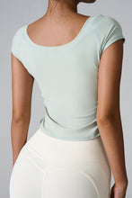 Load image into Gallery viewer, Round Neck Short Sleeve Active T-Shirt