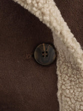 Load image into Gallery viewer, Fuzzy Collared Neck Long Sleeve Jacket
