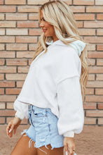 Load image into Gallery viewer, Exposed Seam Long Sleeve Hoodie