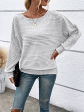 Load image into Gallery viewer, Full Size Round Neck Long Sleeve Top