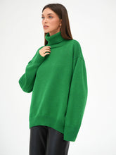 Load image into Gallery viewer, Turtleneck Long Sleeve Sweater
