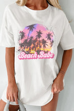 Load image into Gallery viewer, Graphic Round Neck Half Sleeve T-Shirt