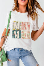 Load image into Gallery viewer, MAMA Round Neck Short Sleeve T-Shirt