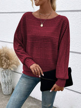 Load image into Gallery viewer, Full Size Round Neck Long Sleeve Top