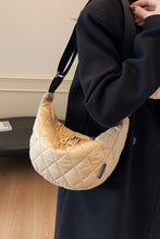 Load image into Gallery viewer, Quilted Adjustable Strap Crossbody Bag