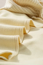 Load image into Gallery viewer, Waffle-Knit Round Neck Long Sleeve Top