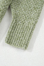 Load image into Gallery viewer, V-Neck Dropped Shoulder Long Sleeve Sweater