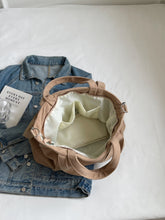 Load image into Gallery viewer, Corduroy Solid Large Tote Bag