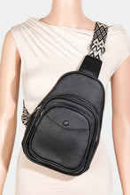 Load image into Gallery viewer, Fame Textured PU Leather Sling Bag