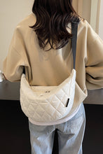 Load image into Gallery viewer, Quilted Adjustable Strap Crossbody Bag