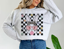 Load image into Gallery viewer, Checker Bunny Tee/Sweatshirt