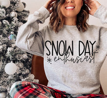 Load image into Gallery viewer, Snow Day Enthusiast Sweatshirt, Your Choice of Color