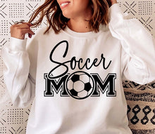 Load image into Gallery viewer, Soccer Mom Sweatshirt, Your Choice of Color