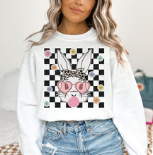 Load image into Gallery viewer, Checker Bunny Tee/Sweatshirt
