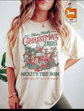 Load image into Gallery viewer, Mickeys Tree Farm Christmas Tee or Crewneck