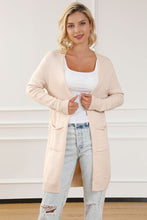 Load image into Gallery viewer, Pocketed Long Sleeve Cardigan