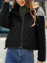 Load image into Gallery viewer, Zip-Up Raglan Sleeve Jacket