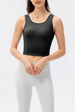 Load image into Gallery viewer, Round Neck Wide Strap Active Tank