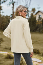 Load image into Gallery viewer, Collared Neck Long Sleeve Blouse