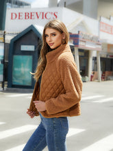 Load image into Gallery viewer, Zip-Up Raglan Sleeve Jacket