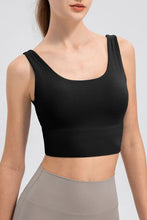 Load image into Gallery viewer, Scoop Neck Wide Strap Active Tank