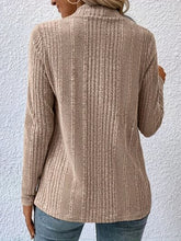 Load image into Gallery viewer, Open Front Long Sleeve Cardigan