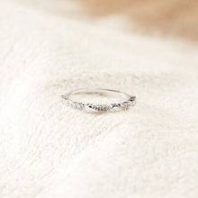 Load image into Gallery viewer, 925 Sterling Silver Inlaid Zircon Ring