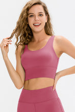 Load image into Gallery viewer, Scoop Neck Long Sports Bra