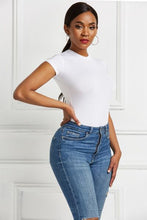 Load image into Gallery viewer, Round Neck Short Sleeve Bodysuit