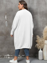 Load image into Gallery viewer, Plus Size Long Sleeve Pocketed Cardigan