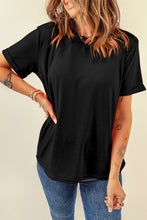 Load image into Gallery viewer, Round Neck Short Sleeve T-Shirt