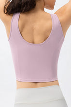 Load image into Gallery viewer, Round Neck Wide Strap Active Tank